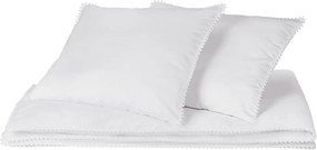 Obliečky pre dospelých s čipkou biela 140x200cm