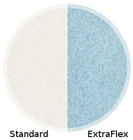 Taštičkový matrac MEMORY EXTRAFLEX 25cm 80x200 cm Ochrana matraca: BEZ chrániča matraca