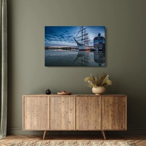 Obraz plachetnice (90x60 cm)