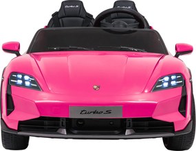 Ramiz Porsche Taycan Turbo S vozidlo Ružová