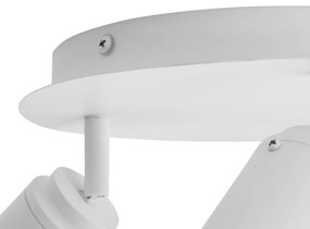 Moderné kúpeľňové bodové svietidlo biele 3-svetlá IP44 - Ducha