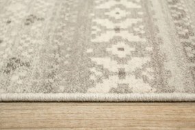 Koberec Tempo Natural-F Poncho Etno svetlosivý