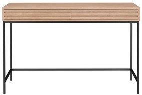 Pracovný stôl s doskou v dubovom dekore 50x120 cm Celine – Støraa