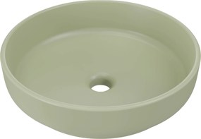 Comad Keramické umývadlo na dosku RIVER 1 OLIVE GREEN MATT UN 40, zelená