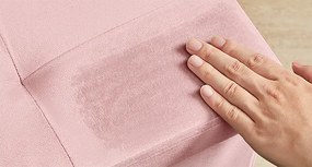 Taburet Hron 43 l s úložným prostorem růžový