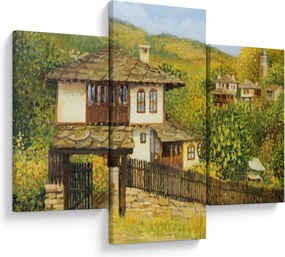 Obraz - Chalúpky v lete (90x60 cm)