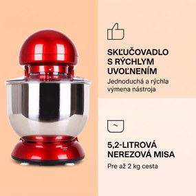 Klarstein Bella, kuchynský robot, 1800 W, 2,7 PS, 5,2 l