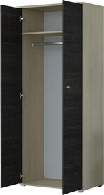 Šatníková skriňa ASH 80 - jaseň