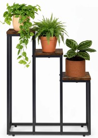 ModernHome Stojan na kvety - 3 police, ModernHome