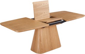 Vintino BERGAMO rozkladací jedálenský stôl 160-210x95 cm dub