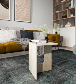 Príručný stolík Terra (travertín). Akcia -20%. Vlastná spoľahlivá doprava až k Vám domov. 1144859