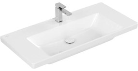 VILLEROY &amp; BOCH Subway 3.0 umývadlo na skrinku s otvorom, bez prepadu, 1000 x 470 mm, biela alpská, 4A70A201