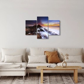 Obraz hory v hmle (90x60 cm)