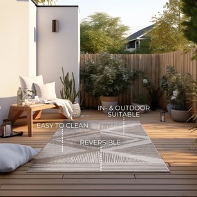 Kusový koberec Gemini 106016 Linen z kolekcie Elle – na von aj na doma, 120x170, béžová, chodba / predsieň, ELLE Decoration