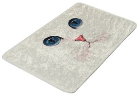 Krémová kúpeľňová predložka 40x60 cm Blue Eyes – Foutastic
