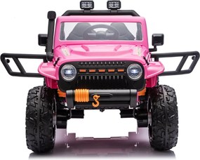 Ramiz Auto Jeep Monster ružové