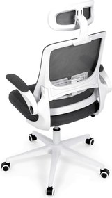 Kancelárska stolička KA-Q843 GREY Farba: Sivá