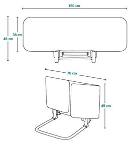 Lionelo - Bezpečnostná zábrana k posteli LORA XL šedá