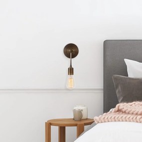 Nástenné svietidlo v bronzovej farbe Dartini – Opviq lights