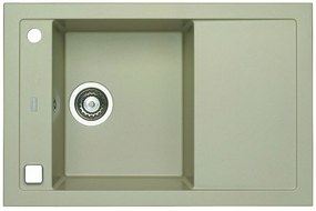 FORMIC 30/02 Pebble-( 760x500mm) + pop-up sifon F