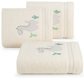 DETSKÝ FROTÉ UTERÁK BABY40 SADA 6KS 50X90 CM KRÉMOVÁ