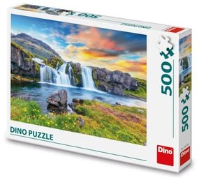 ISLANDSKÝ VODOPÁD 500 Puzzle FSC