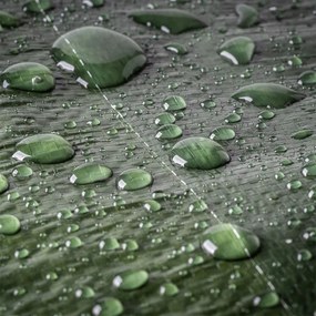 Zeleno strieborná krycia plachta mrazuvzdorná 6m x 10m