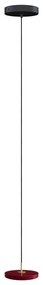 Červené LED závesné svietidlo s kovovým tienidlom ø 15 cm Asteria Micro – UMAGE