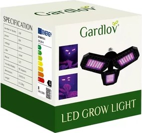 LED lampa na rast rastlín Gardlov 00026309 so 108 diódami