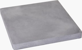 Podložka MOVO, umelý kameň, 28x28 cm, sivá