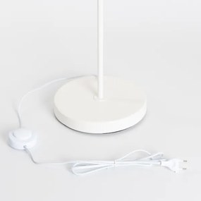 Brilagi - LED Stojacia lampa CERIA 1xE27/40W/230V priemer 30 cm béžová/biela