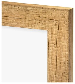 Plastový rámček na stenu v prírodnej farbe 48x58 cm