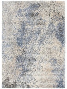Kusový koberec shaggy Senel modrý 200x300cm