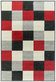 Koberce Breno Kusový koberec LOTTO 923/FM6X, červená, viacfarebná,200 x 285 cm