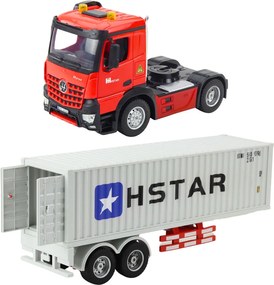 LEAN Toys Nákladné vozidlo s kontajnerom RC 6CH Uhol otáčania 270°