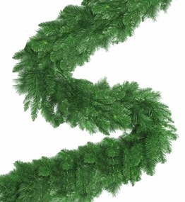SPRINGOS Vianočná reťaz Girlanda z vetvičiek 280 cm, zelená