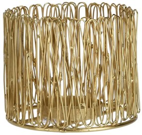 LAMPÁŠ WIRY 10X13 CM ZLATÁ