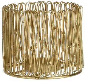 LAMPÁŠ WIRY 10X13 CM ZLATÁ