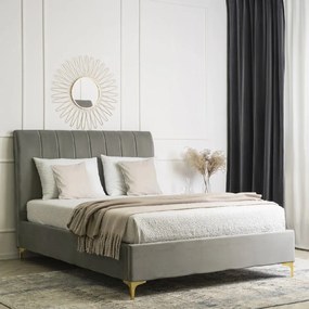 PROXIMA.store - Moderná čalúnená posteľ MARCELO FARBA: sivá, ROZMER: 140 x 200 cm