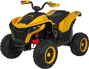 Ramiz Rýchle koleso Quad Vehicle Žltá