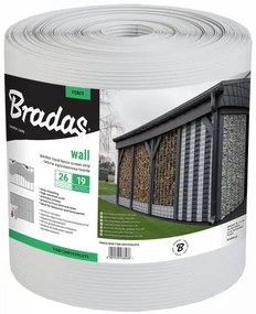 Bradas Tieniaca fólia na plot 19cm x 26m Light grey 1200g/m2
