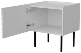Cama Nočný stolík Lucia (2 ks) - biela
