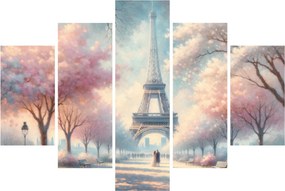 Obraz – Jar v Paríži (150x105 cm)