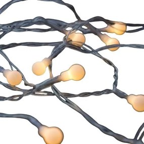 DECOLED LED světelný řetěz na baterie, teple bílá, 10 diod, 2,1 m