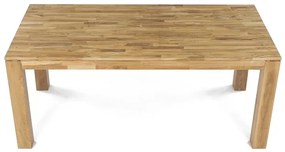 Autronic BONTEC Jedálenský stôl 180x90cm, masív, dub, DS-H180 DUB Farba: Prírodné