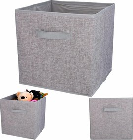 Textilný úložný box, 30 x 30 x 30 cm