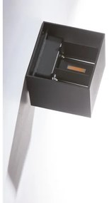 Azzardo AZ4148 - LED Vonkajšie nástenné svietidlo GAMBINO 2xLED/3W/230V IP54