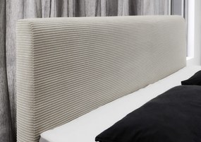 Boxspring posteľ elina 180 x 200 cm menčester béžová MUZZA