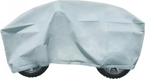 Ramiz Detská bugina SuperStar biela + MP4 + pohon 4x4 + diaľkové ovládanie + batožinový priestor + LED + zámok dverí