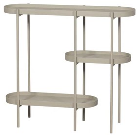Kovový odkladací stolík 28x90 cm Noan – WOOOD